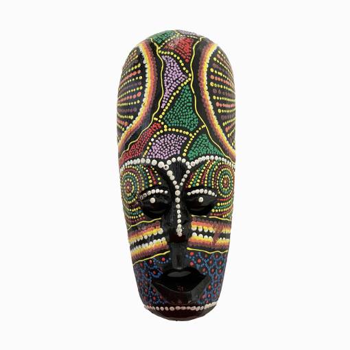Foto - Africká kmenová maska - 24,5 x 10,5 cm