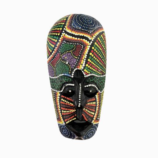 Foto - Africká kmenová maska - 20 x 9,5 cm
