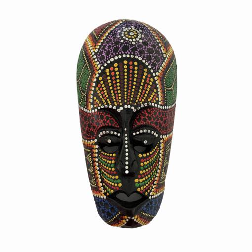 Foto - Africká kmenová maska - 20 x 10 cm